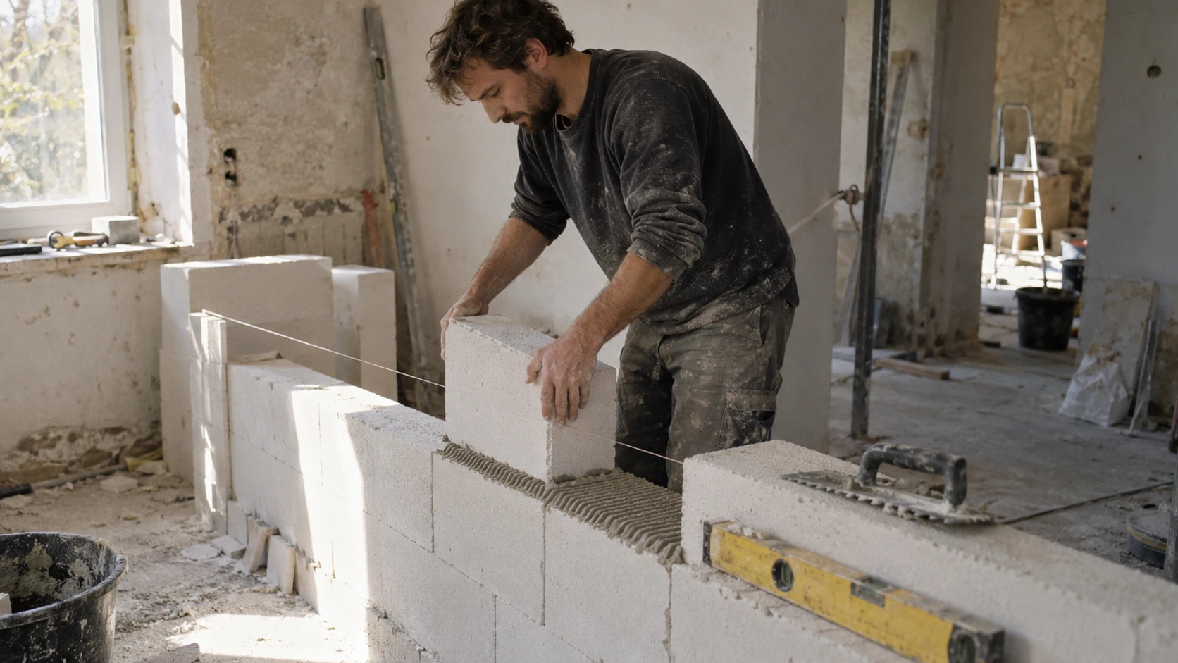 Siporex : bâtir un intérieur sain avec le béton cellulaire