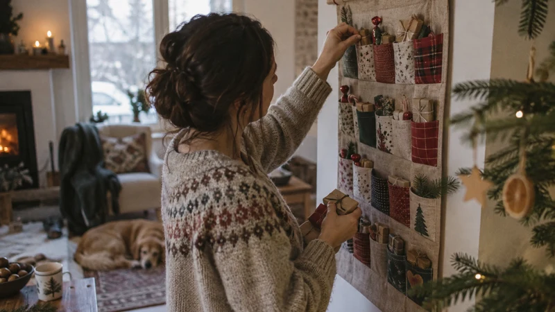 Calendrier de l’Avent en tissu : une tradition revisitée avec élégance et durabilité