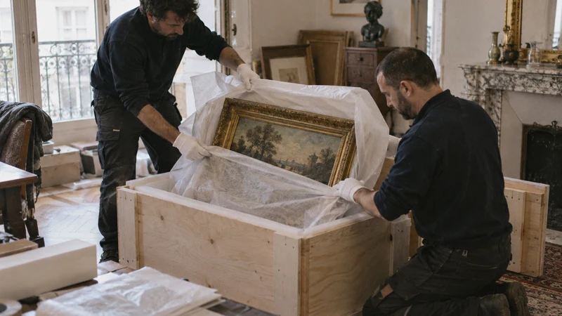 Comment déménager correctement une collection privée d’oeuvres d’art ?
