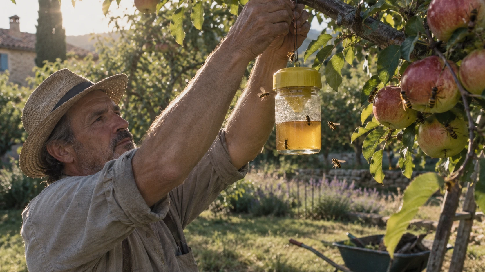 Comment éloigner les guêpes et frelons de votre jardin ?