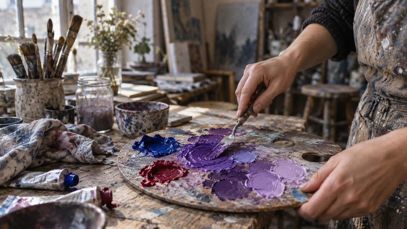 Comment faire du violet ?