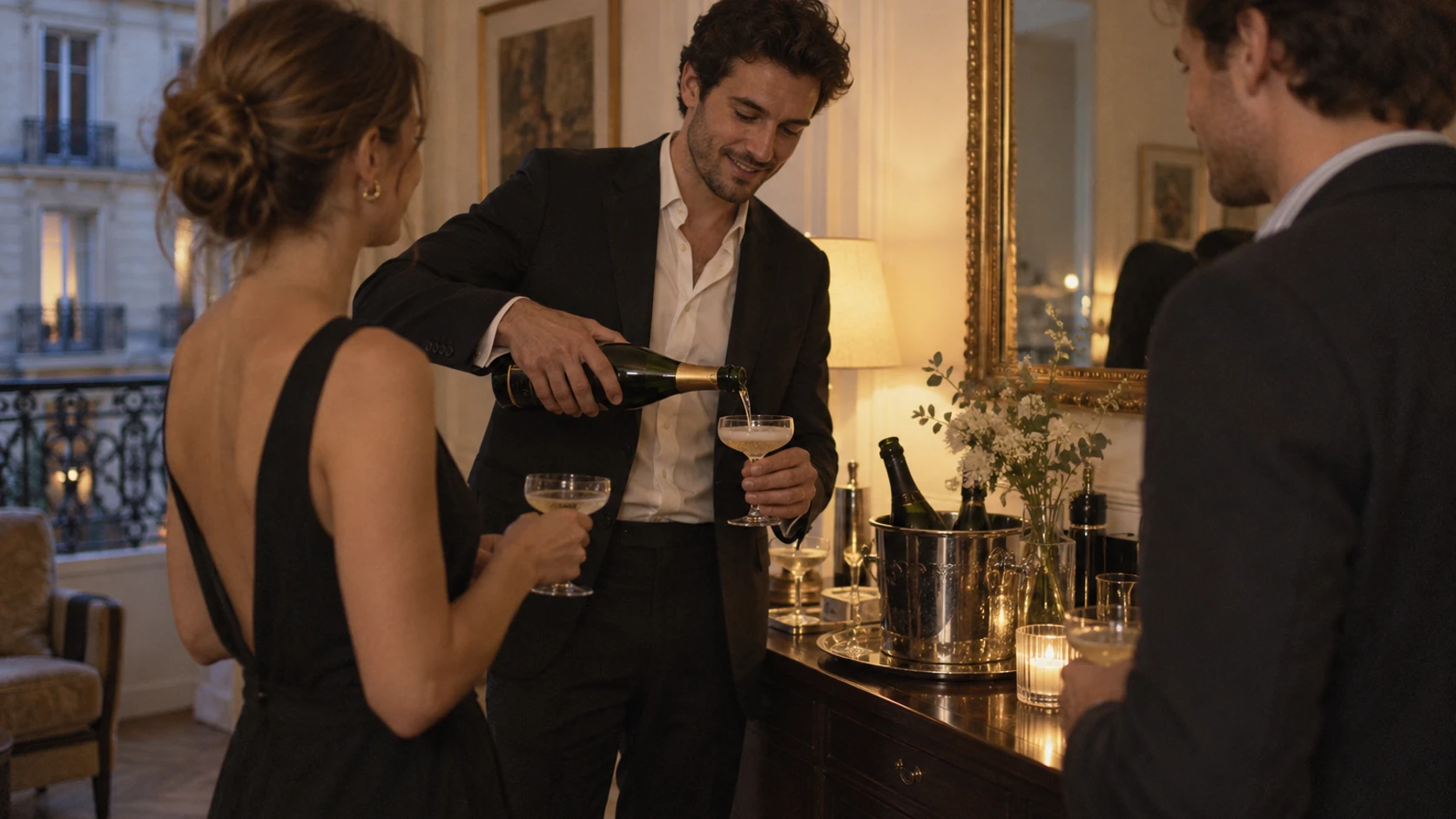 Comment intégrer un bar à champagne chic dans votre intérieur ?