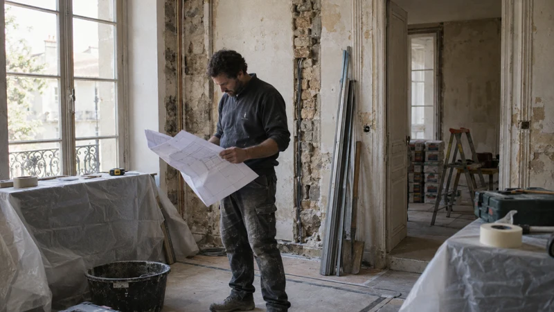Comment préparer et organiser un chantier de rénovation intérieure ?