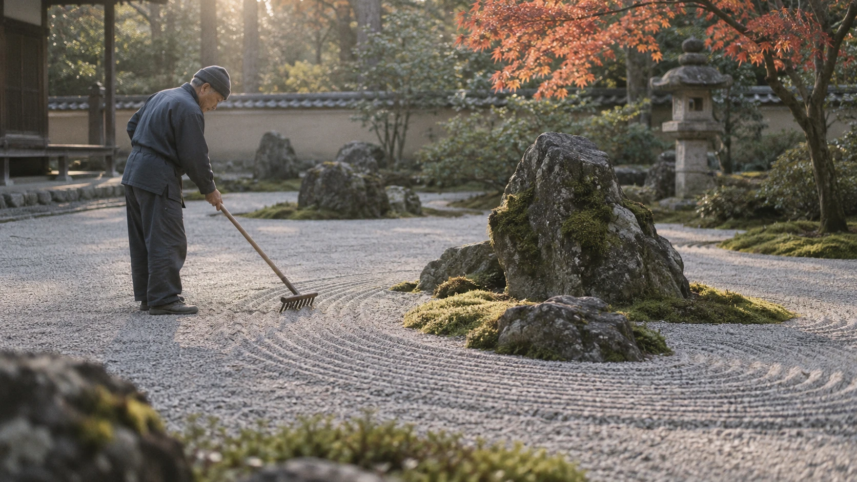 Conception du jardin zen : un sanctuaire de calme et de contemplation