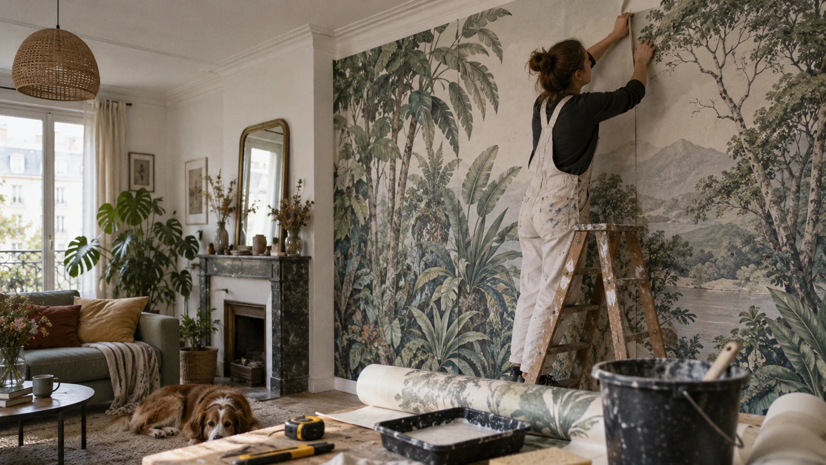 Créer une décoration murale immersive grâce au papier peint panoramique