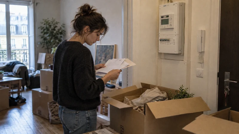 Déménagement et contrat d’énergie en 2026 : 7 erreurs à éviter lors d’un changement d’adresse