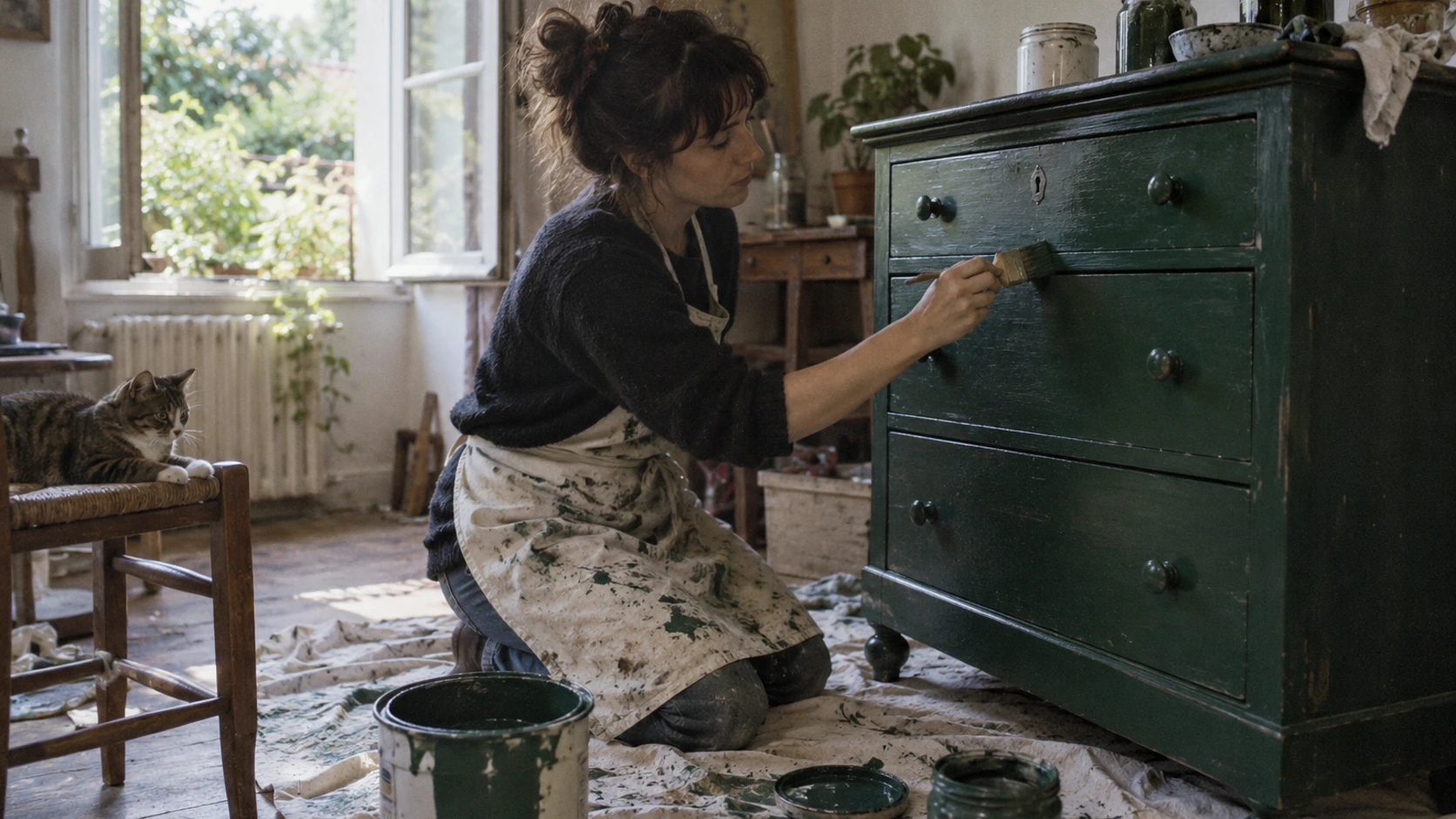 Donnez une nouvelle vie à vos meubles en les repeignant