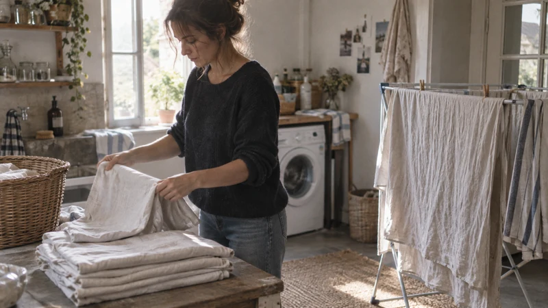 Entretien du linge de maison : conseils pratiques pour des textiles qui durent