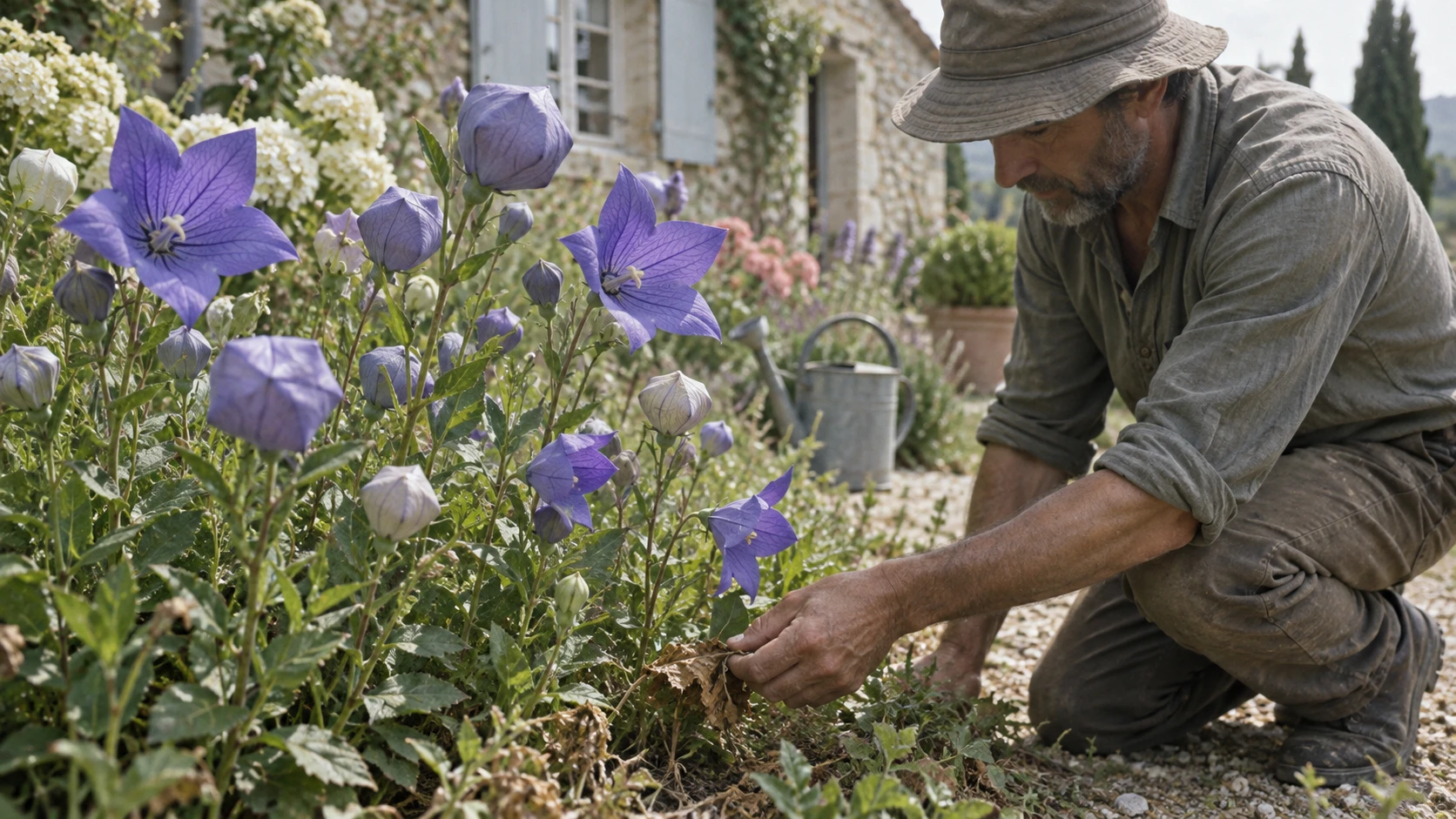Réussir l’entretien du platycodon pour un jardin poétique