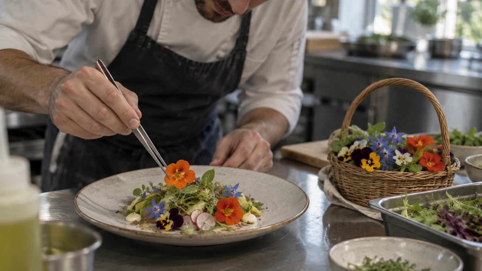 Fleurs comestibles : sublimer vos plats avec élégance