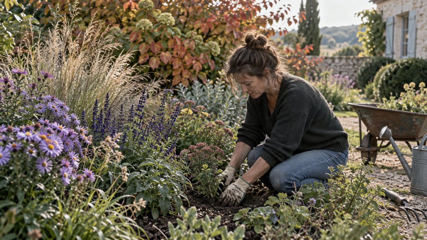Idées d’aménagement extérieur : marier fleurs vivaces et arbustes selon les saisons