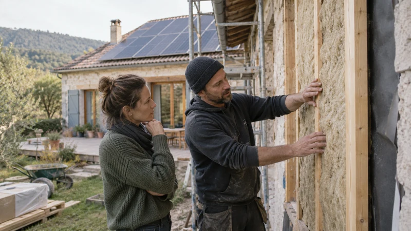 Isolation thermique et production solaire : duo gagnant pour une maison éco-performante