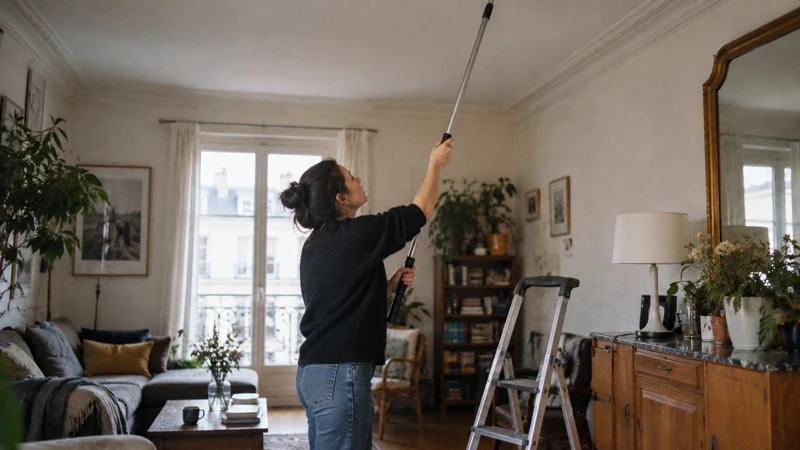 Laver un plafond facilement : astuces et techniques des pros
