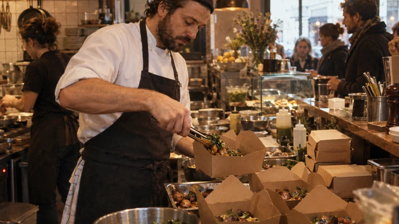 Le business modèle de la vente à emporter dans les restaurants