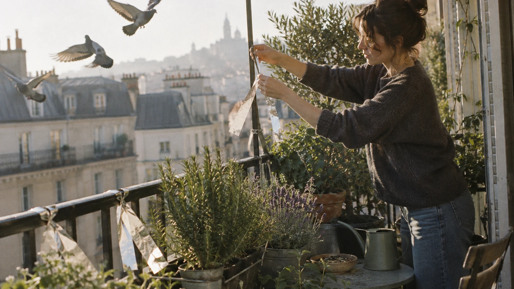 Les astuces naturelles et efficaces de grand-mère pour éloigner les pigeons