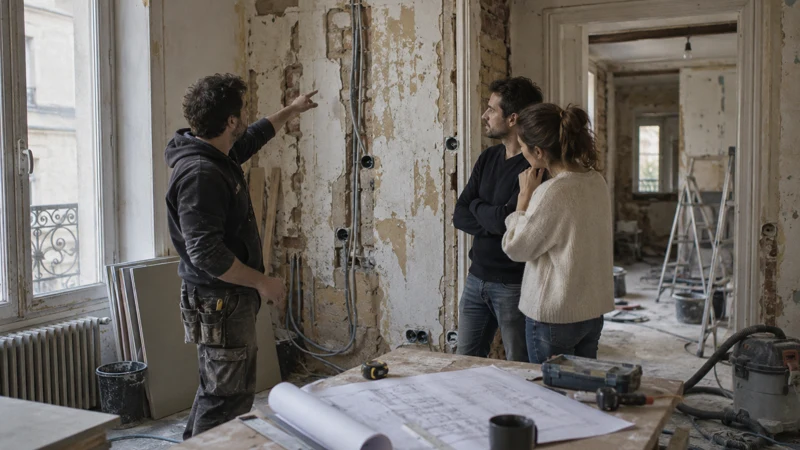 Les étapes clés de la rénovation d’un appartement