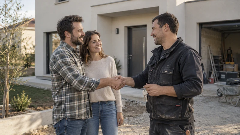 Les secrets de la construction d’une maison clé sur porte