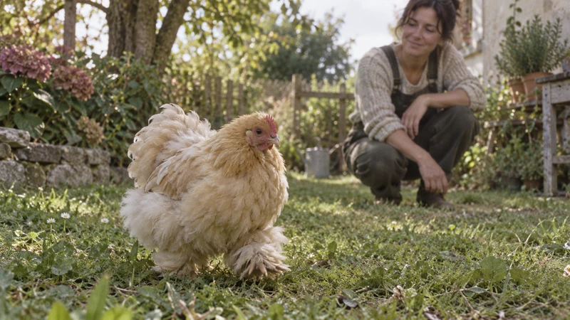 Tout savoir sur la poule Pékin : la perle soyeuse du jardin