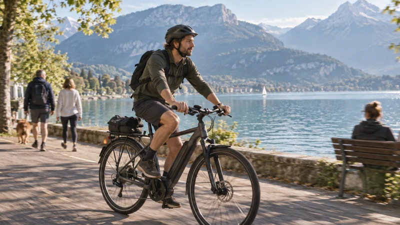 Pourquoi le vélo hybride électrique Fiido est le compagnon idéal pour une excursion à Annecy