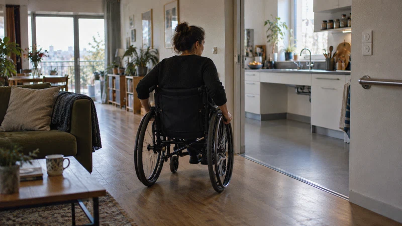 Quels aménagements sont nécessaires pour rendre un logement totalement sécurisé pour une personne à mobilité réduite ?