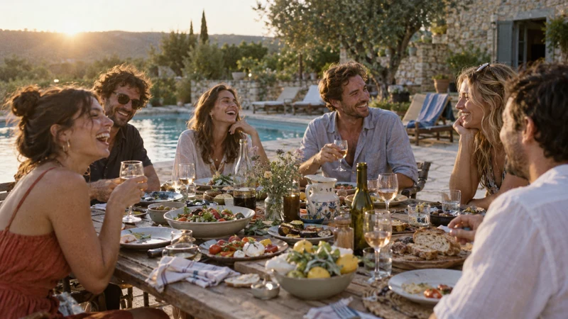 Recevoir au bord de la piscine : créer une atmosphère gourmande et chaleureuse
