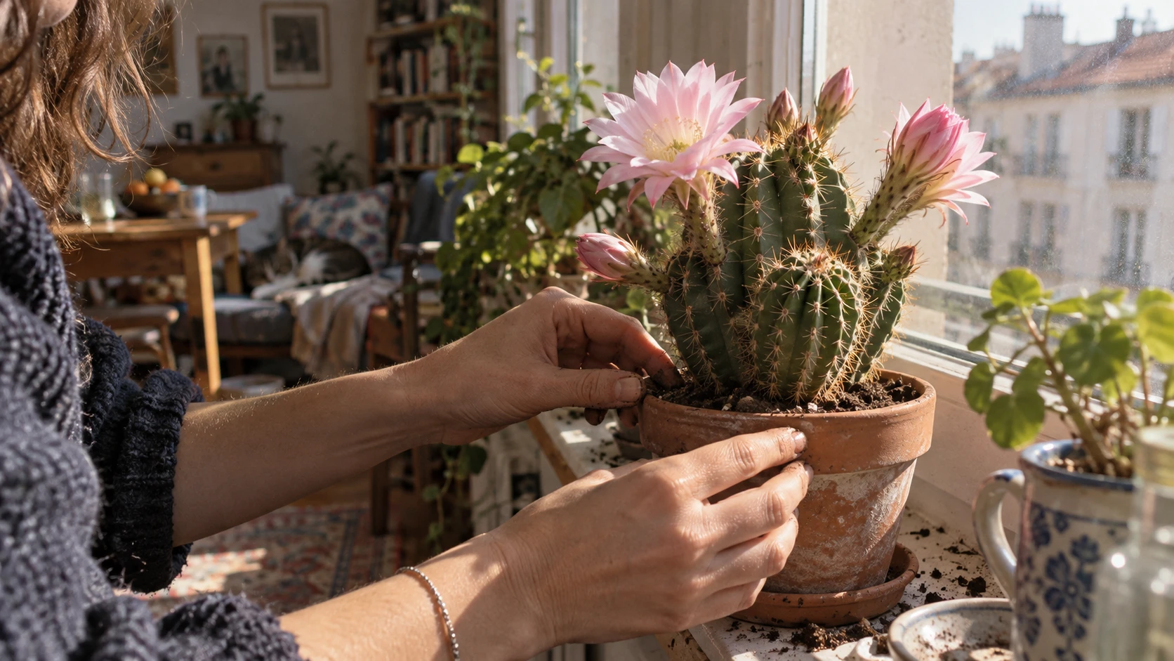 Secrets pour une floraison spectaculaire de vos cactus en intérieur