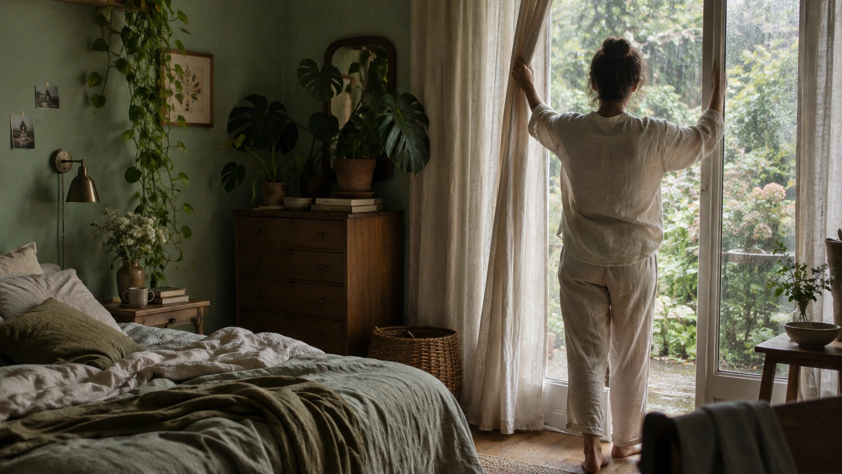 Le vert céladon pour un intérieur apaisant et naturel
