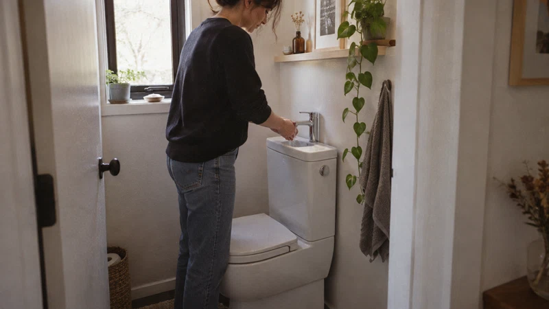 WC avec lave-main intégré : avantages et inconvénients pour une maison chic